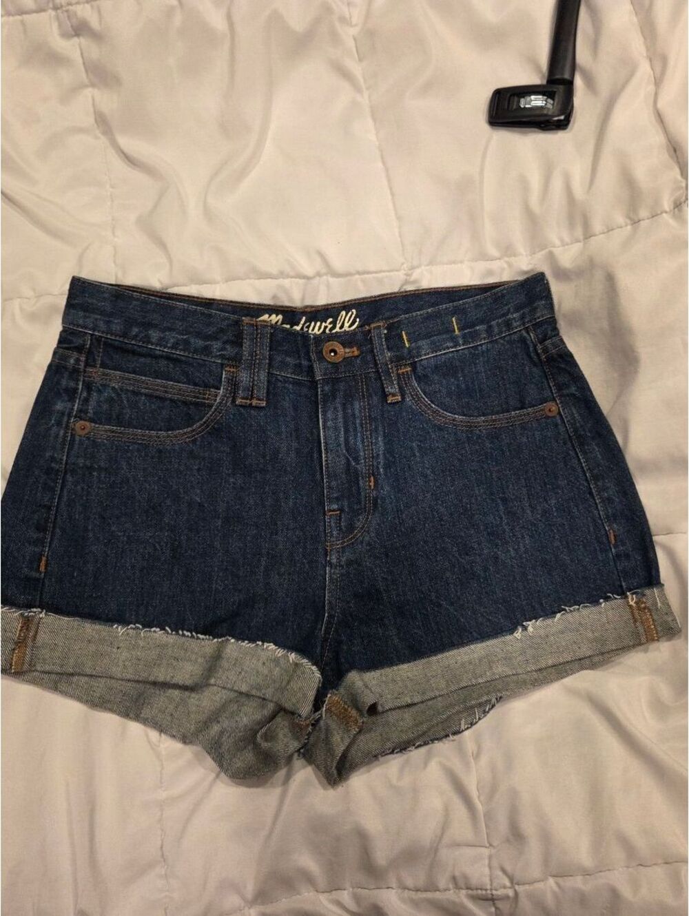 Madewell Women's Dark Blue Denim Shorts Size 27